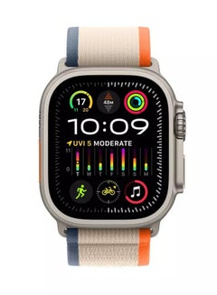 Apple Replacement Sport Band For Apple Watch 49mm Orange/Beige  - Image 3