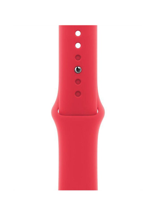Apple - Replacement Sport Band For Apple Watch 41mm Red - Image 1