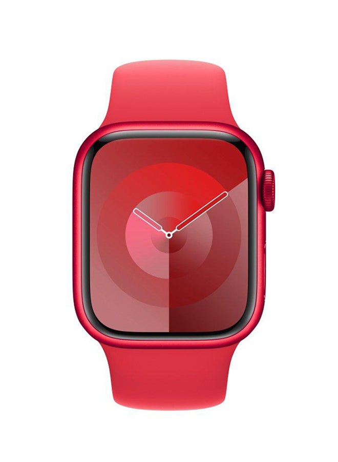 Apple - Replacement Sport Band For Apple Watch 41mm Red - Image 1