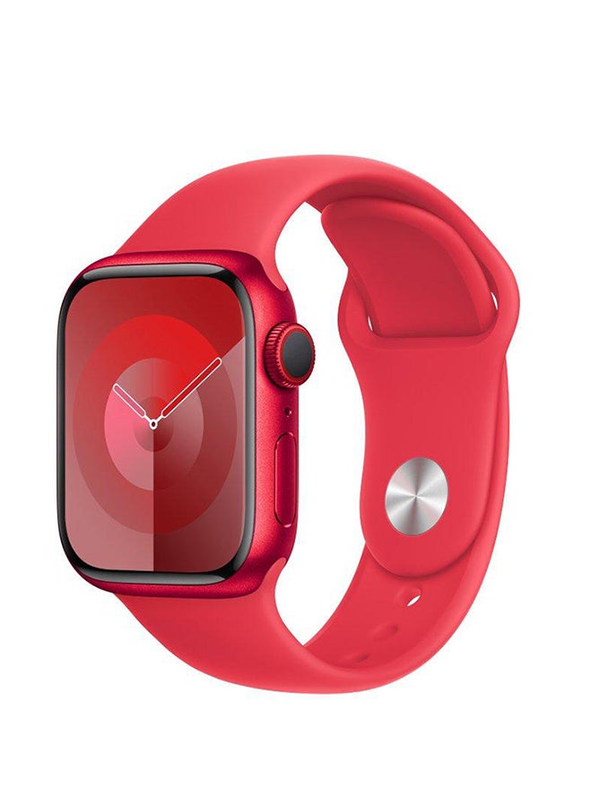Apple - Replacement Sport Band For Apple Watch 41mm Red - Image 1