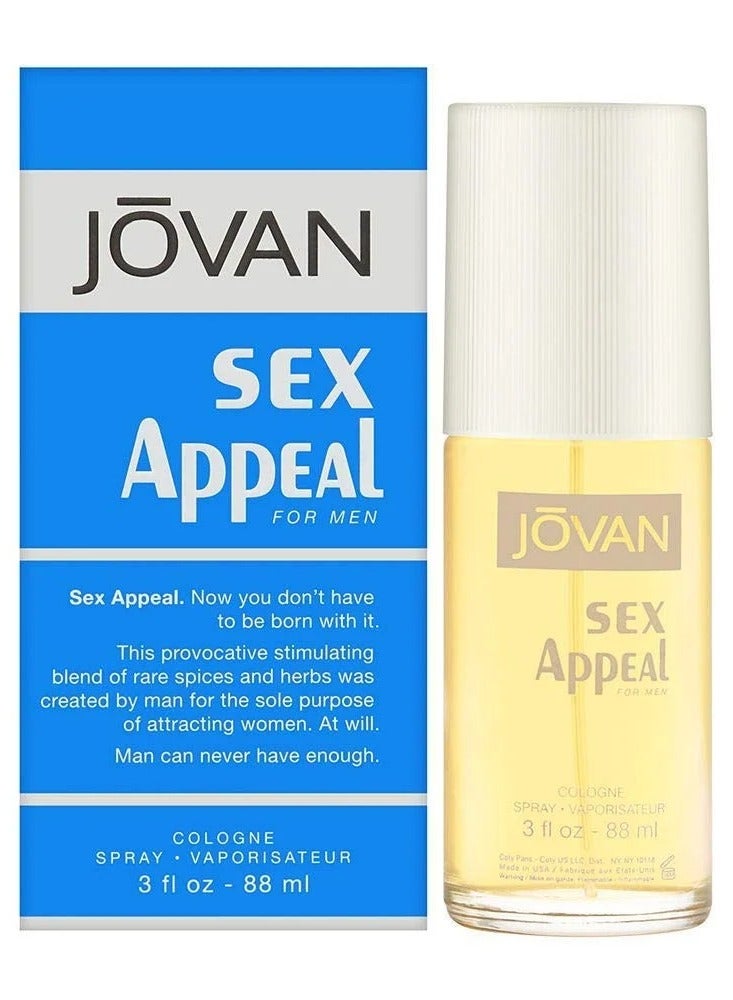 JOVAN Coty S*x Appeal Cologne Spray 88ml - Image 2