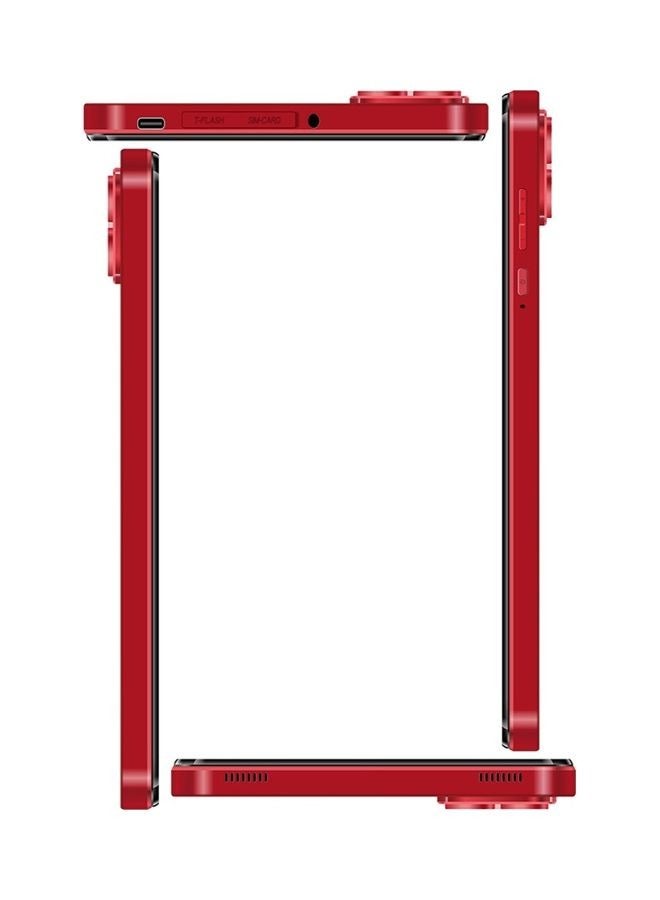 C idea 5G Android Tablet CM813 Pro 8 Inch Zoom Supported Smart Tab With Quad Core CPU Bluetooth Wifi Silicon Protective Case Cover And Many Gift Red - Image 4