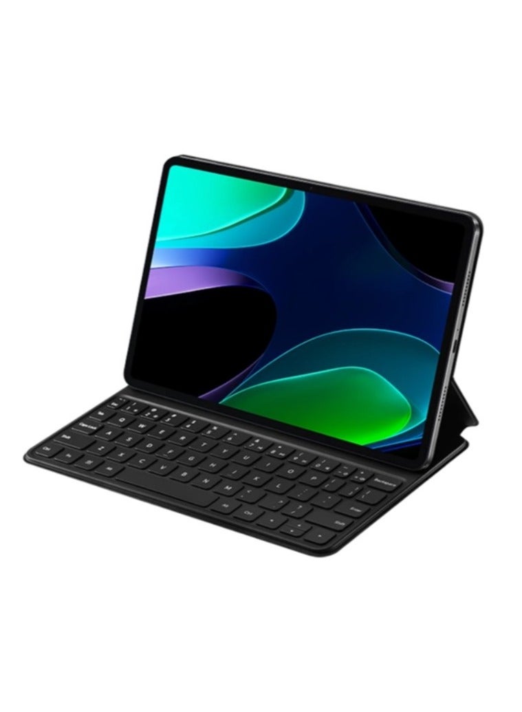 Xiaomi - Pad 6 Keyboard | The 64-Key Layout | 1.3Mm Key | Pogo Pin | Patterned PU Leather Black - Image 1