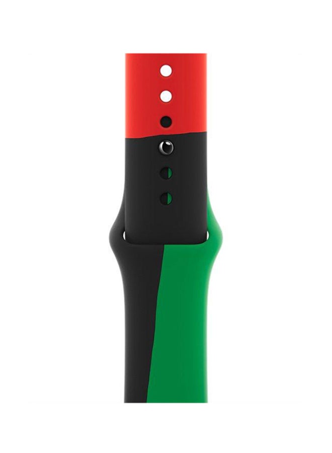 Apple - Replacement Sport Band For Apple Watch 40mm Black - Image 1