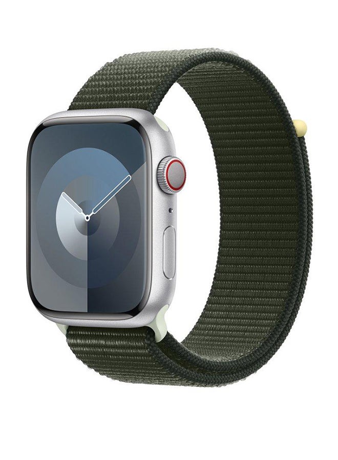 Apple - Replacement Sport Band For Apple Watch 45mm Cypress - Image 1