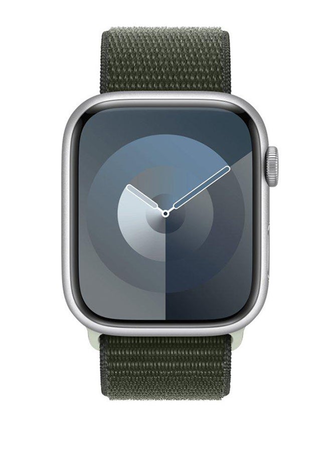 Apple - Replacement Sport Band For Apple Watch 45mm Cypress - Image 1