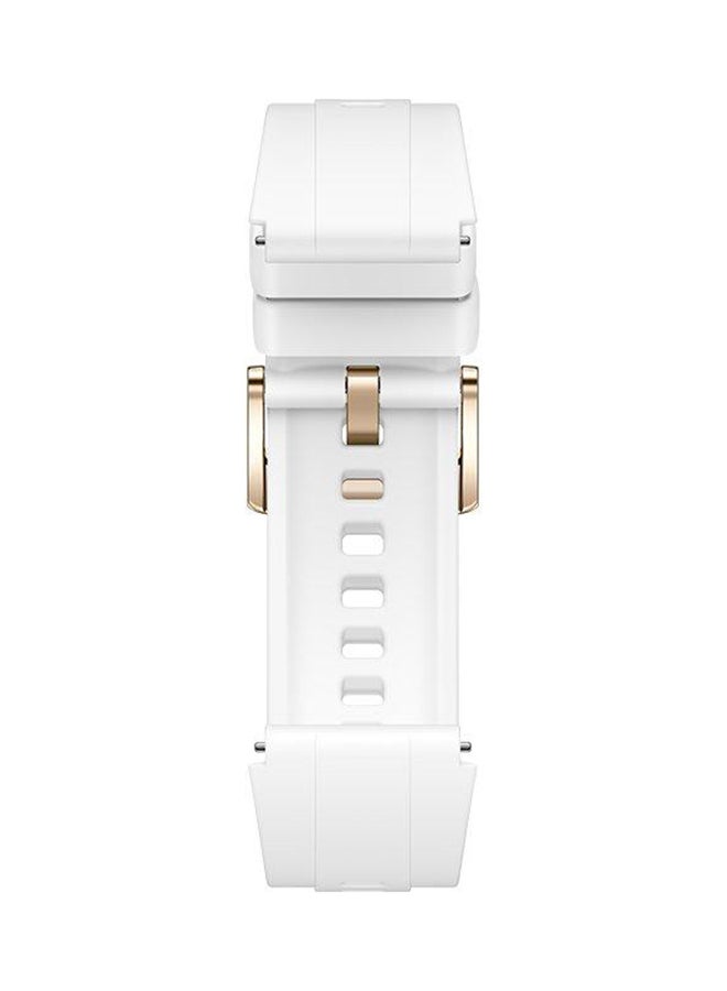 هواوي Replacement Fluororubber Strap For Huawei GT4 41mm White - Image 2
