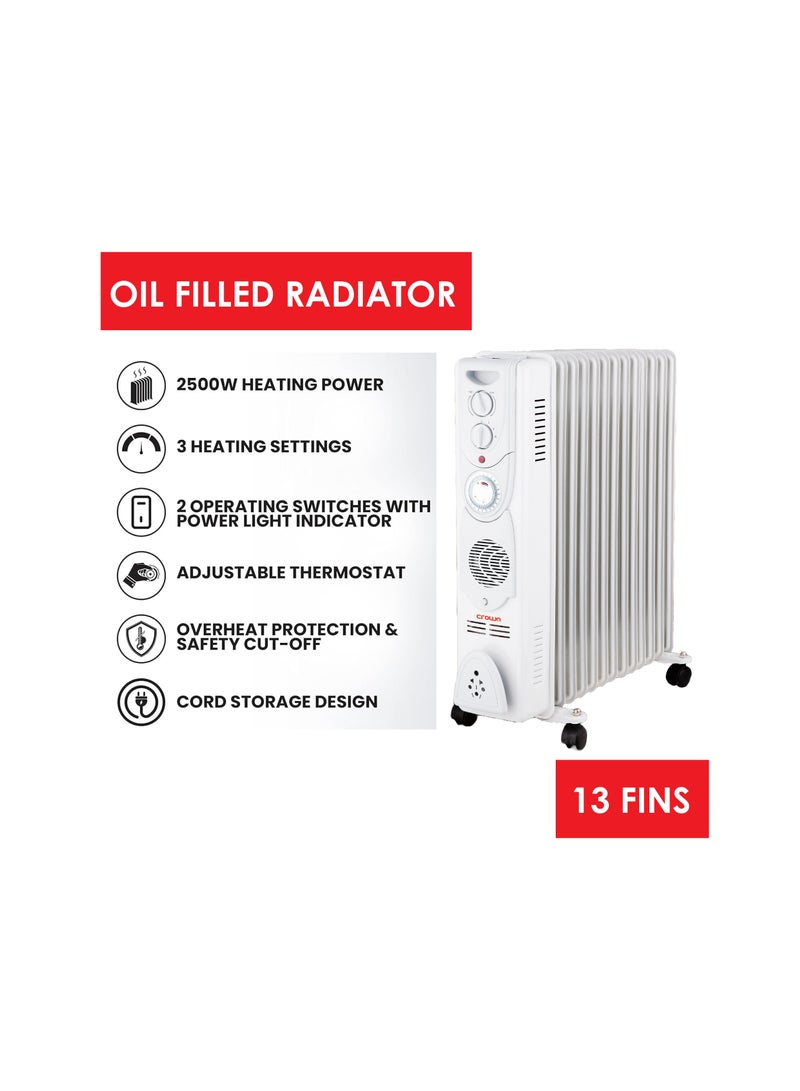 كراون لاين دفاية زيت 13 ريشة - Image 3