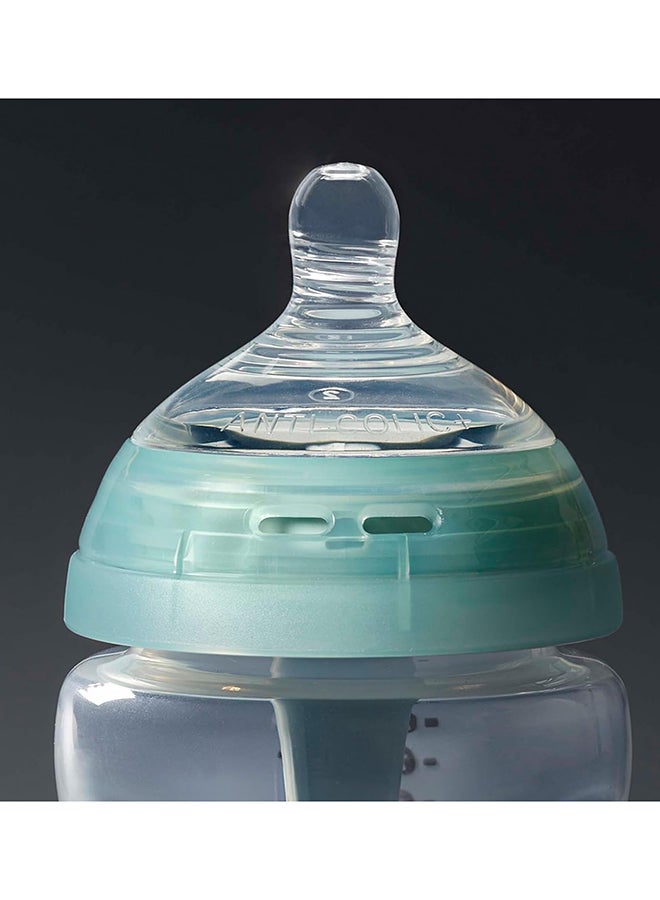tommee tippee Tommee Tippee Advanced Anti-Colic Baby Bottle Teats, Breast-Like, Soft Silicone, Medium Flow, 3m+, Pack of 2  - Image 5