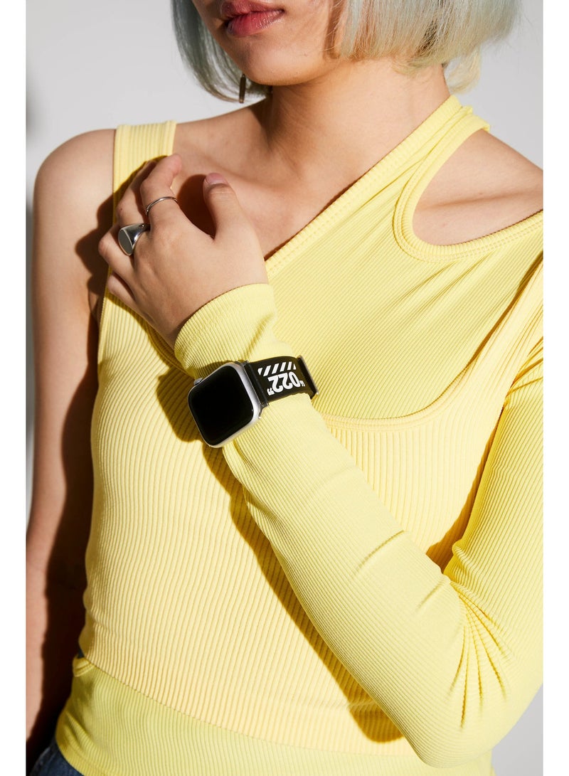 Skinarma - Taihi Sora Apple Watch Strap 45 | 44 | 42Mm For Apple Watch 8 / 7 (45Mm) SE/6/5/4 (44Mm) 3 (42Mm) Black - Image 1