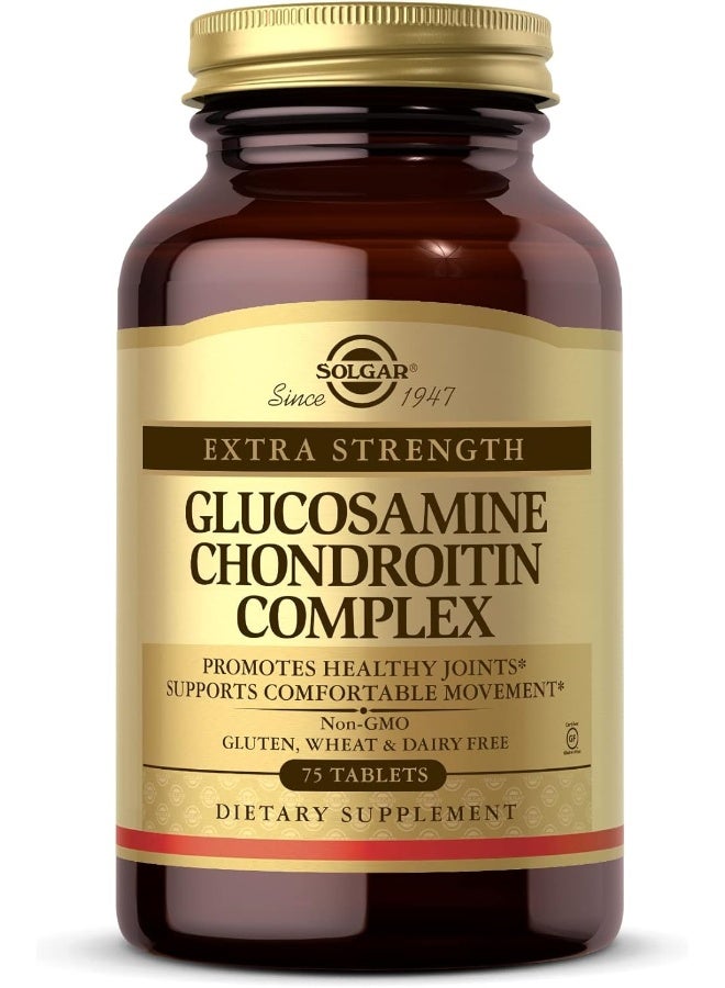 Solgar Glucosamine Chondroitin Complex, 75 Tablets Packaging May Vary - Image 2