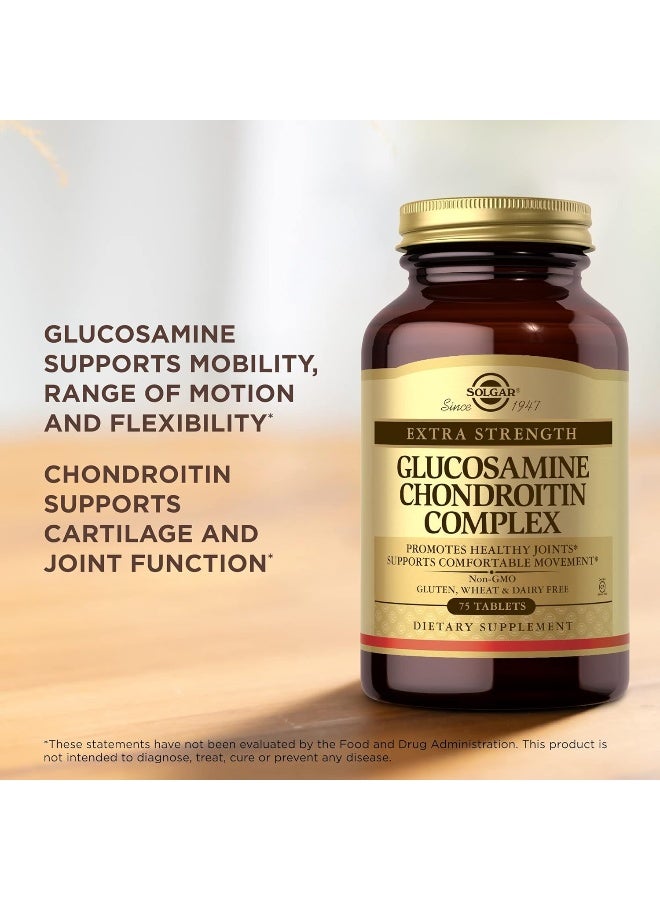 Solgar Glucosamine Chondroitin Complex, 75 Tablets Packaging May Vary - Image 5