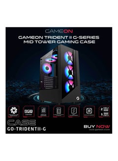 GameOn TRIDENT II G-Series Mid Tower Gaming Case  - Image 5