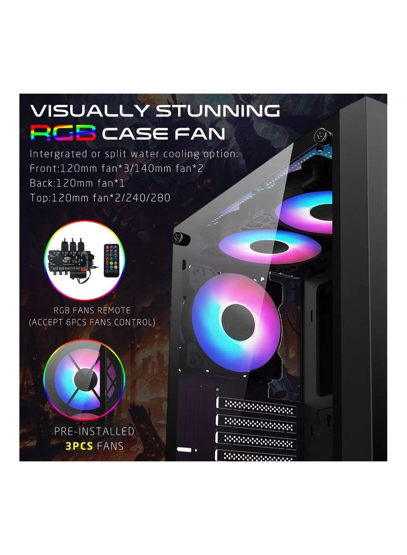 GameOn TRIDENT II S-Series Mid Tower Gaming Case  - Image 4