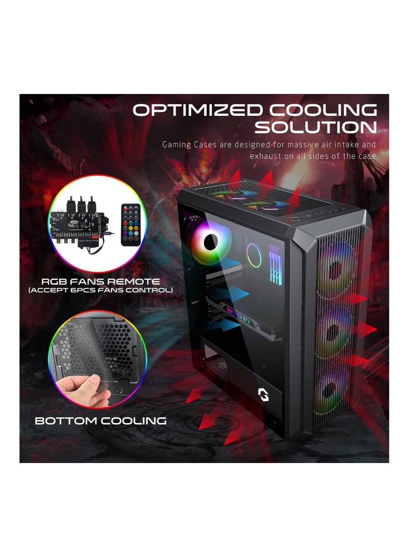 GameOn TRIDENT II S-Series Mid Tower Gaming Case  - Image 5