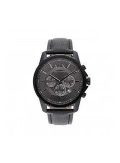 Men's Leather Chronograph Watch AX1724