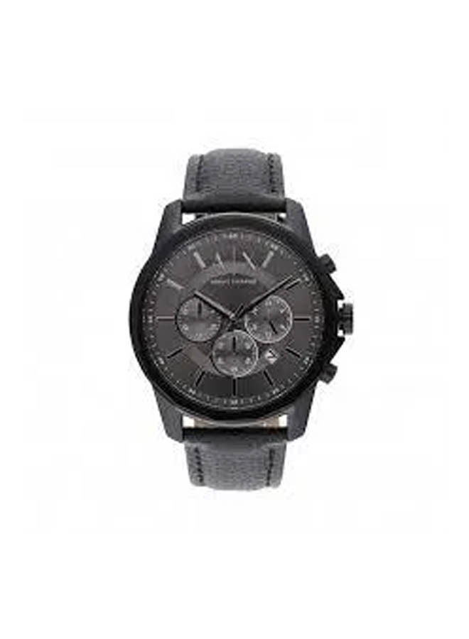 Armani Exchange - Men's Leather Chronograph Watch AX1724 - Image 1