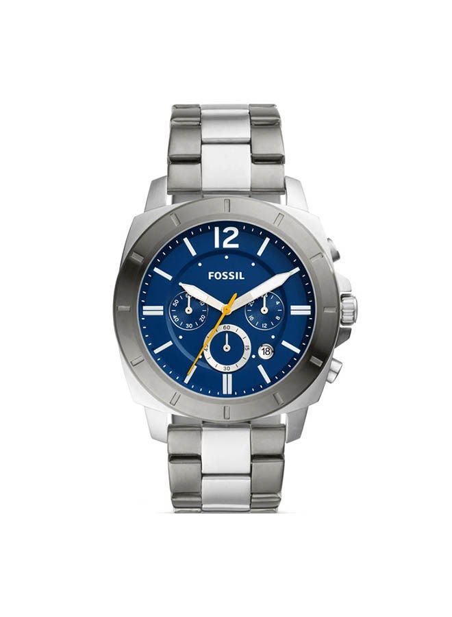 FOSSIL - Men's Stainless Steel Chronograph Watch BQ2464 - Image 1