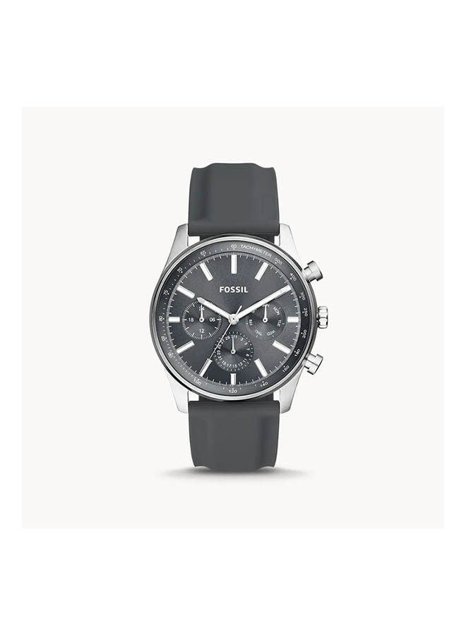 FOSSIL - Men's Leather Chronograph Watch BQ2747 - Image 1