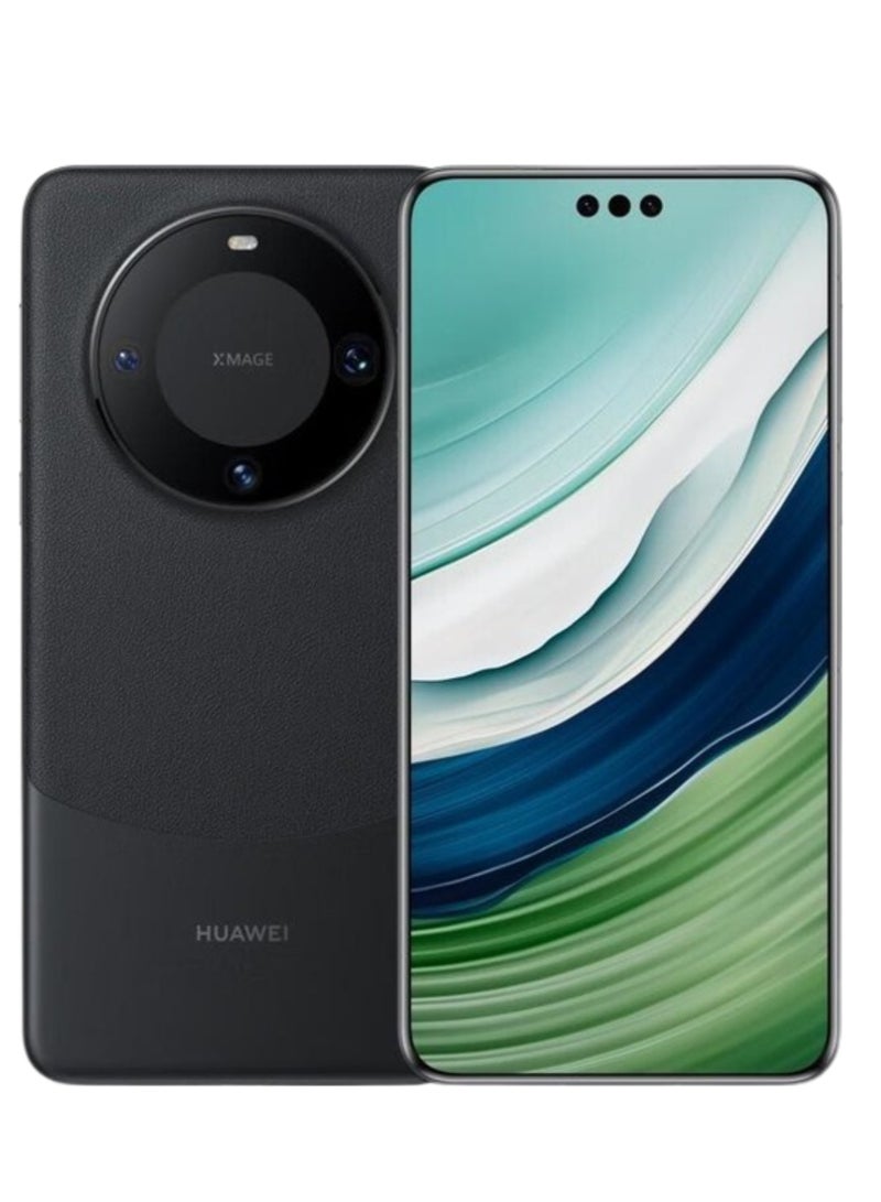 هواوي هاتف Mate 60 Pro بذاكرة 12 جيجابايت + 512 جيجابايت وكاميرات ثلاثية بدقة 50 ميجابكسل، إصدار صيني باللون الأسود  - Image 1