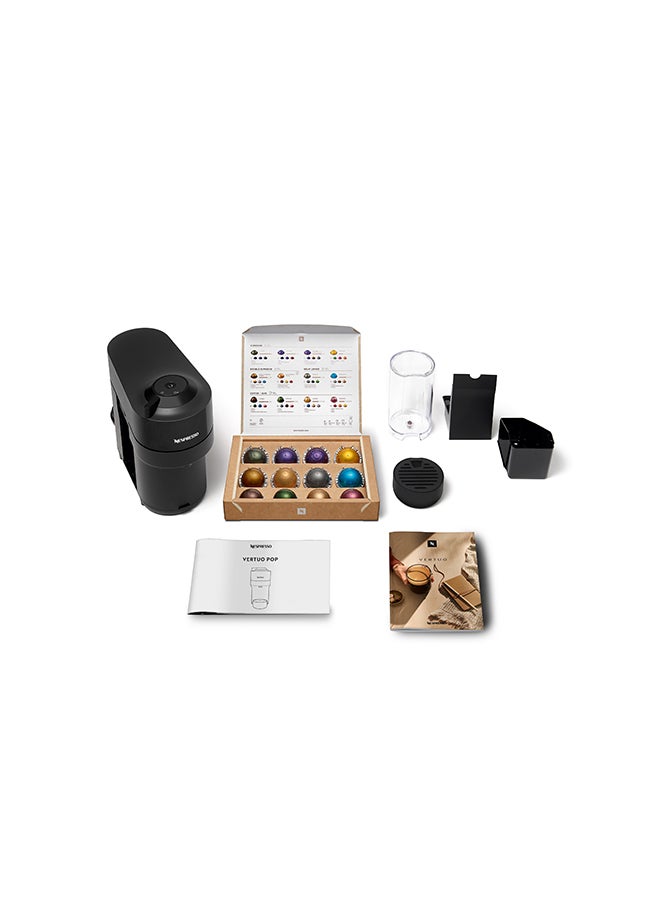 Nespresso - Vertuo Next Coffee Machine With Aerocino 3 Milk Frother 0.56 L 1260 W GDV2-GB-BK-NE+3694BK Black - Image 1