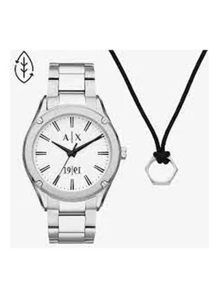 Men's Stainless Steel Analog Watch AX7131SET - pnsku/N70025787V/45/_/1700625665/b38b7d7b-605d-43cb-b859-8e5fb9d0dc2a