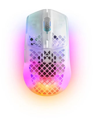 Aerox 3 Wireless - Super Light Gaming Mouse - 18,000 CPI TrueMove Air Optical Sensor - Ultra-Lightweight Water Resistant Design - 200 Hour Battery Life - Ghost, White - pnsku/N70025819V/45/_/1727353150/5764bb81-cc43-45a6-8d18-b9afbf317686