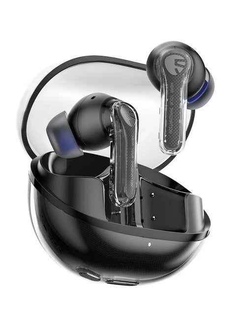 Clear In-ear Wireless Earbuds Black