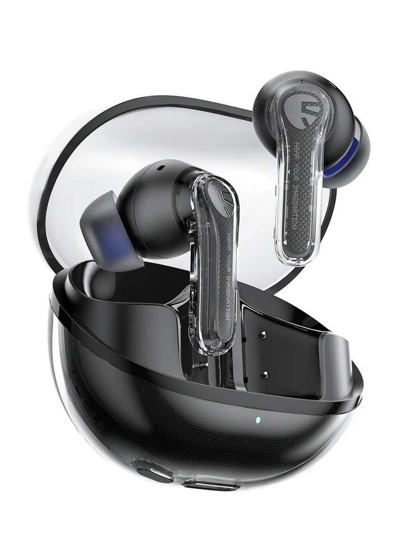 SoundPEATS Clear In-ear Wireless Earbuds Black  - Image 1
