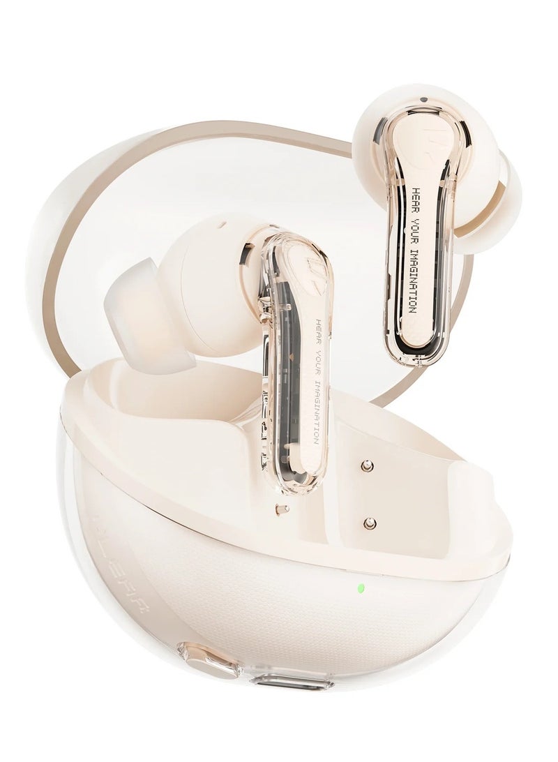 SoundPEATS Clear In-ear Wireless Earbuds Beige  - Image 1