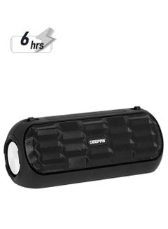 GEEPAS Rechargeable Bluetooth Speaker GMS11143UK Black 