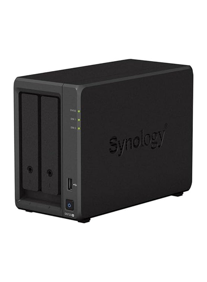 Synology - 2-Bay DiskStation DS723+ (Diskless) Black - Image 1