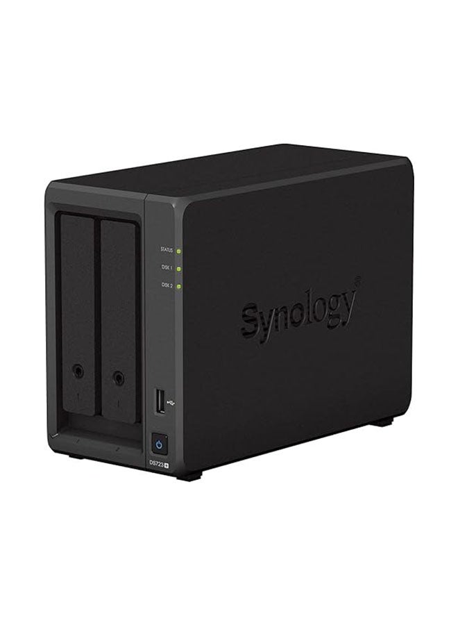 Synology - 2-Bay DiskStation DS723+ (Diskless) Black - Image 1