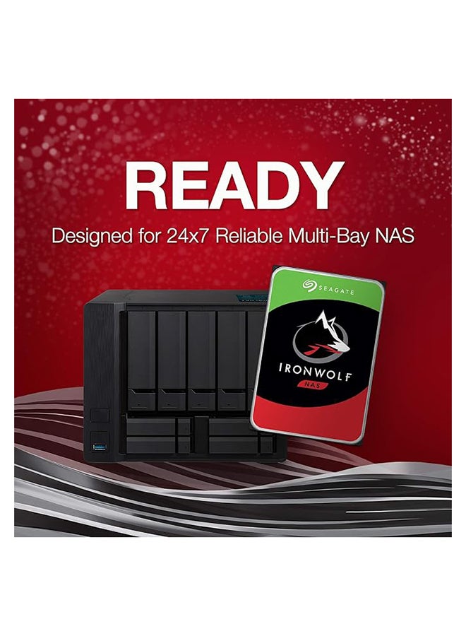 Seagate IronWolf 10TB NAS Internal Hard Drive HDD – CMR 3.5 Inch SATA 6Gb/s 7200 RPM 256MB Cache for RAID Network Attached Storage, with Rescue Service (ST10000VN0008) 10 TB - Image 3
