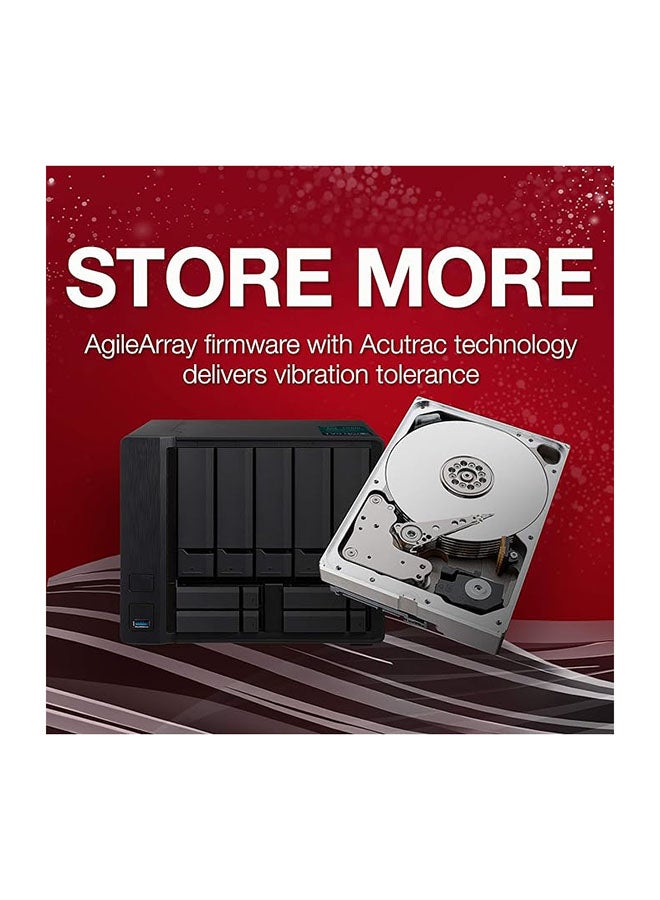 Seagate IronWolf 10TB NAS Internal Hard Drive HDD – CMR 3.5 Inch SATA 6Gb/s 7200 RPM 256MB Cache for RAID Network Attached Storage, with Rescue Service (ST10000VN0008) 10 TB - Image 4