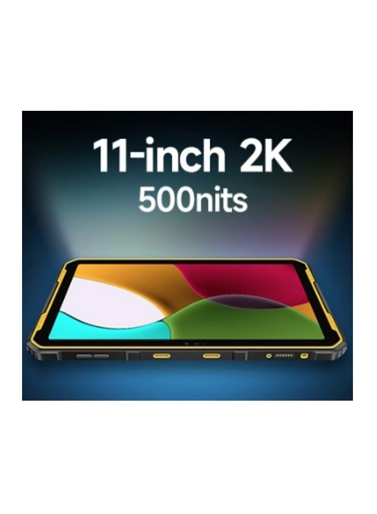 Armor Pad 2 With 11-Inch Display Dual SIM Yellow 8GB RAM 256GB 4G LTE - KSA Version