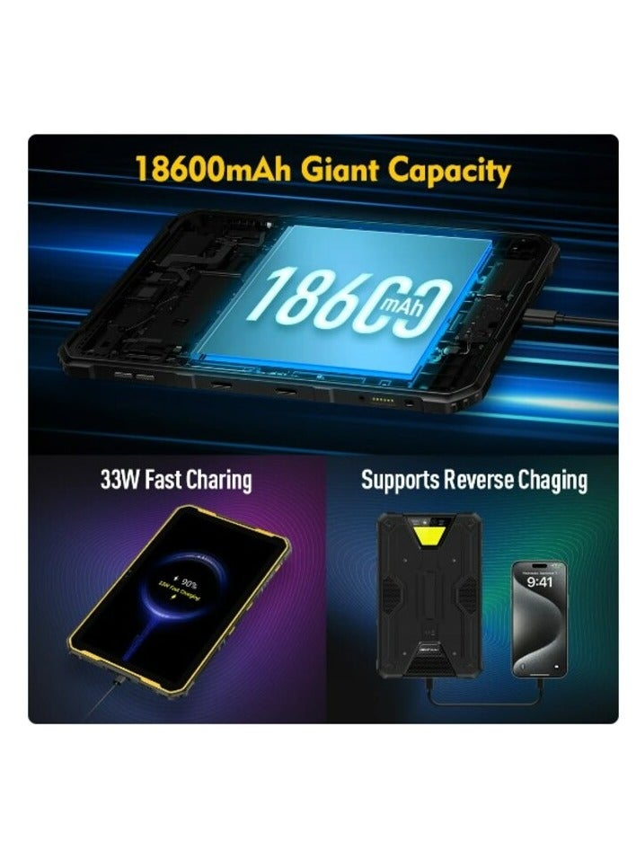 Armor Pad 2 With 11-Inch Display Dual SIM Yellow 8GB RAM 256GB 4G LTE - KSA Version