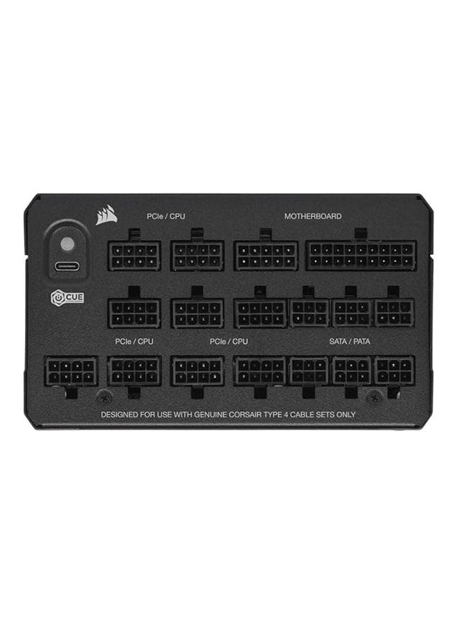 CORSAIR HX1500i ATX Power Supply, 1500W, 80 PLUS Platinum Efficiency, Fully Modular, ATX 3.1 & PCIe 5.1 Certified, Zero RPM Mode, Fluid Dynamic Bearing | CP-9020261-UK Black  - Image 4