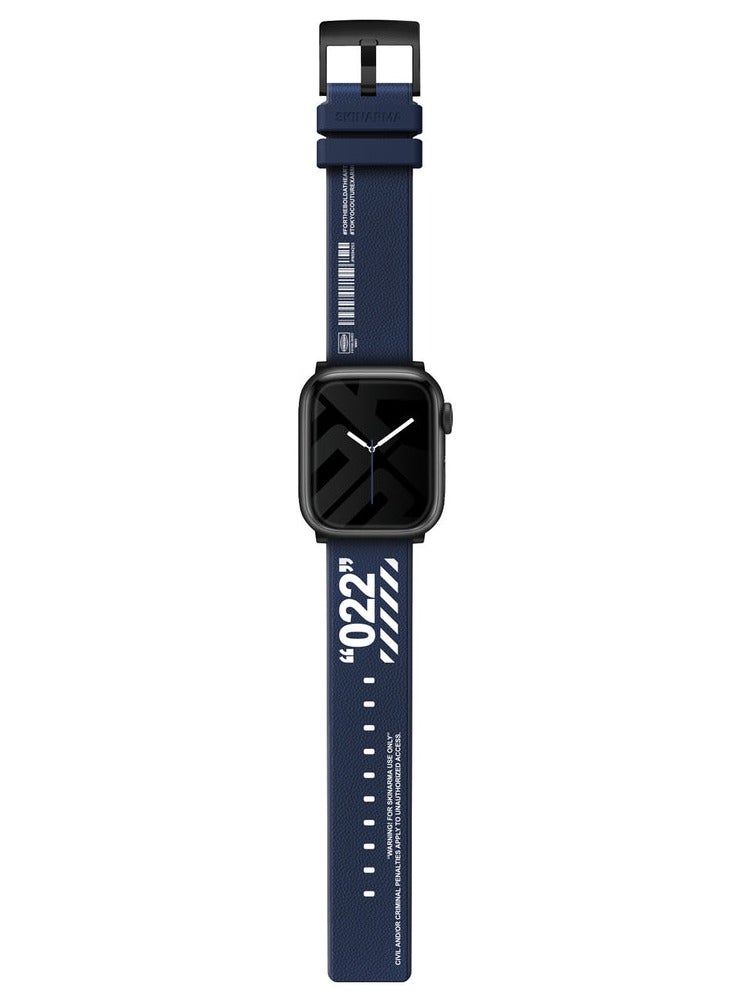 Skinarma - Taihi Sora Apple Watch Strap For Apple Watch 8 / 7 (45Mm) SE/6/5/4 (44Mm) 3 (42Mm) Navy - Image 1