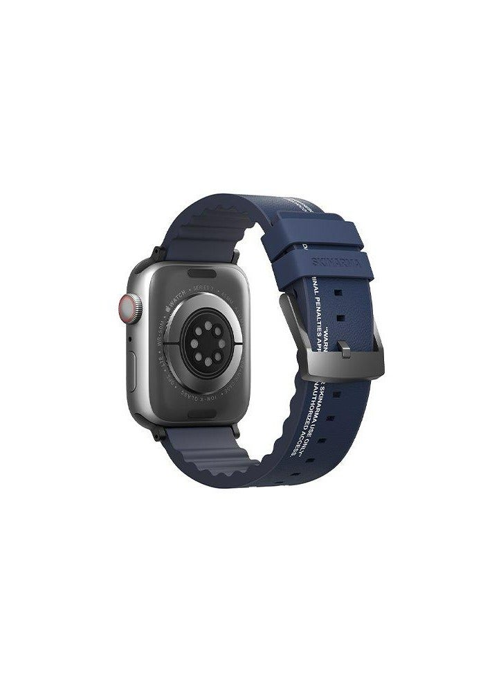 Skinarma - Taihi Sora Apple Watch Strap For Apple Watch 8 / 7 (45Mm) SE/6/5/4 (44Mm) 3 (42Mm) Navy - Image 1