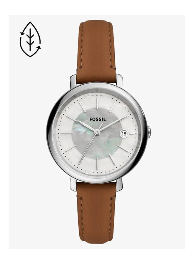 FOSSIL - Women's Leather Analog Watch ES5090 - Image 1