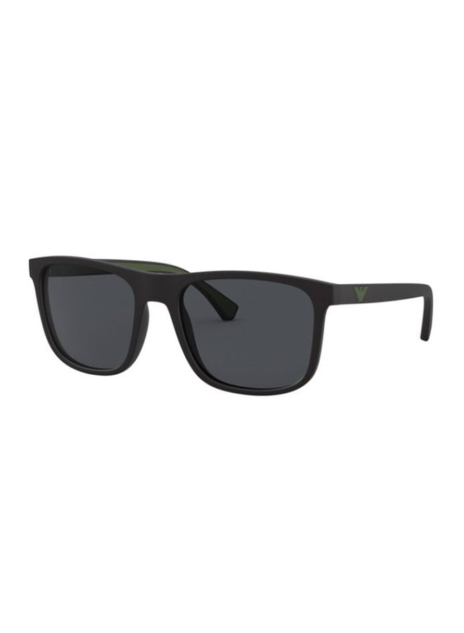 EMPORIO ARMANI Men's Square Sunglasses - EA 4129 5042/87 56 - Lens Size: 56 Mm - Image 1