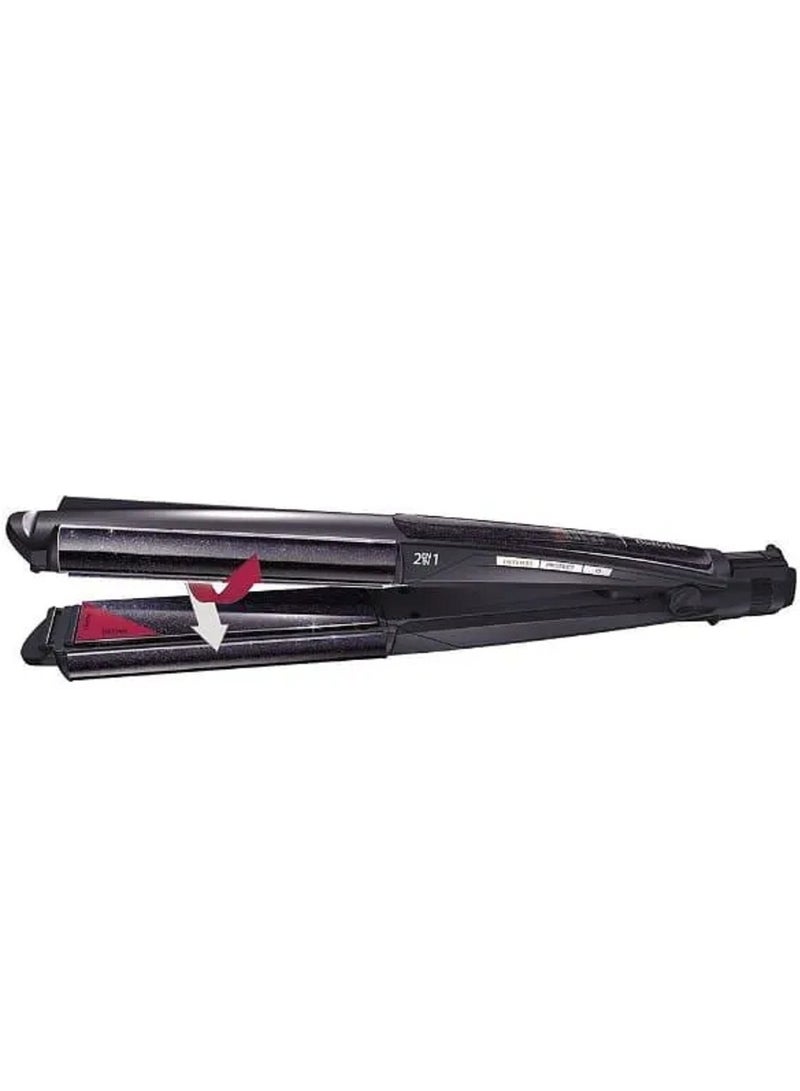 babyliss Babyliss 2 in 1 hair straightener and curler for women ST330E  - Image 2