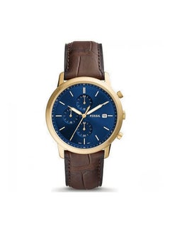 Men's Leather Chronograph Watch FS5942