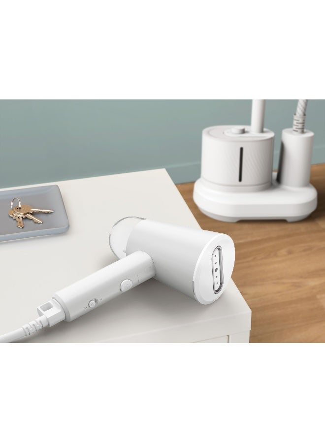 Tefal Garment Steamer | Origin Travel Handheld Garment Steamer | Travel-Friendly Foldable | Steamers Clothes | 25-Seconds Heat-Up Time | 2 Years Warranty 70 ml 1200 W DT1020G0 White - Image 5