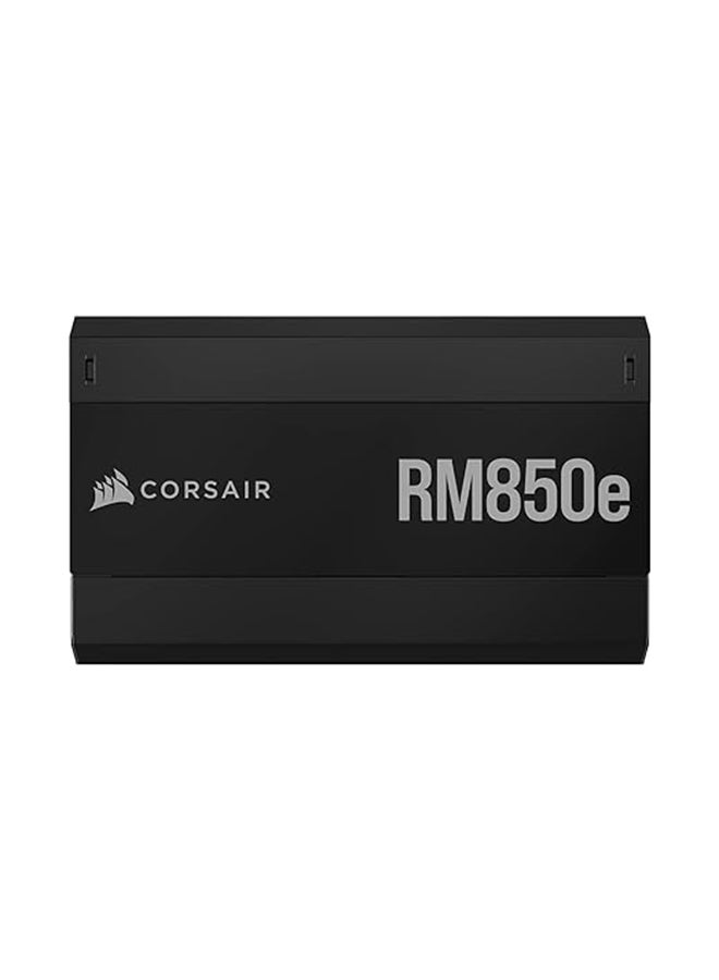 CORSAIR RM850e Fully Modular Low-Noise ATX Power Supply (Dual EPS12V Connectors, 105°C-Rated Capacitors, 80 PLUS Gold Efficiency, Modern Standby Support) Black  - Image 2