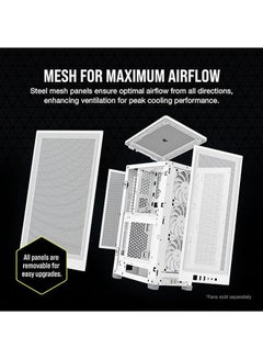 CORSAIR 2000D AIRFLOW White  - Image 3