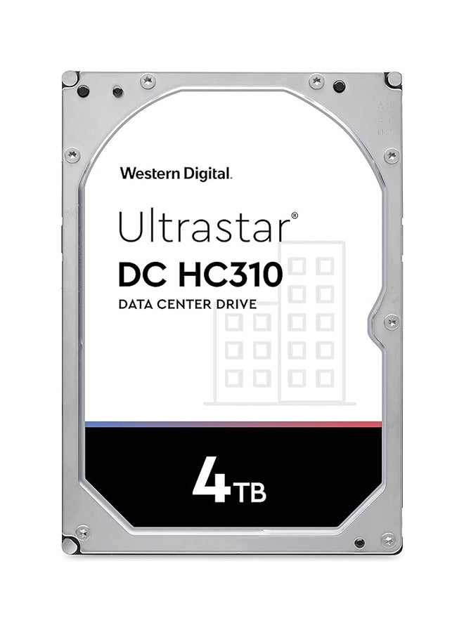 دبليو دي خادم Ultrastar DC HDD HC310 | سعة 4 تيرابايت | SATA بسرعة 6 جيجابايت/ثانية | محركات أقراص صلبة لمركز البيانات مقاس 3.5 بوصة | RPM 7200 | 512E SE | معدل نقل يصل إلى 255 ميجابايت/ثانية | محرك ميكرو ثنائي المرحلة  - Image 1