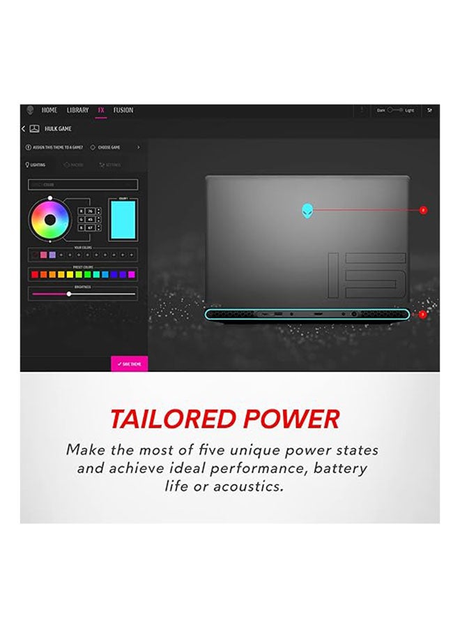 DELL - Alienware m15 R7 15.6-inch FHD 165Hz Gaming (Upgraded Version) Laptop, Intel Core i7-12700H Processor/16GB RAM/1TB SSD/8GB NVIDIA GeForce RTX 3070 Ti Graphics Card/Windows 11 Home English Black - Image 1