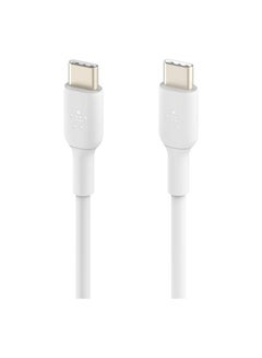 Boost Charge USB-C To USB-C Fast Charger Cable, USB Type C Charger Cable Fast Charging For iPhone 15, Samsung Galaxy S23, S22, Google Pixel, iPad, MacBook, Nintendo Switch And More - 2M White - pnsku/N70026142V/45/_/1700728265/bd294bee-8f1f-49ea-ab7f-336d7f1b5572